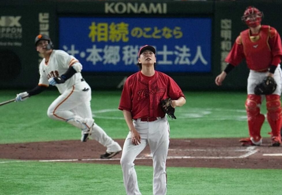大瀬良打たれる