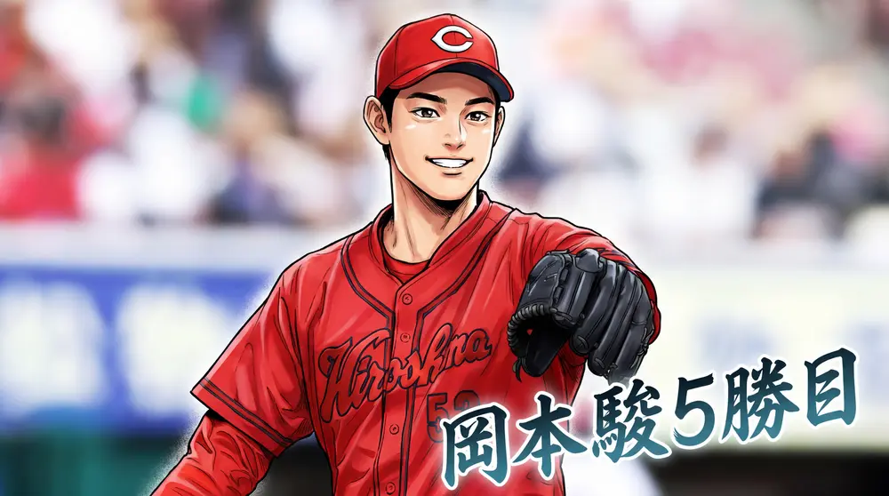岡本駿5勝目