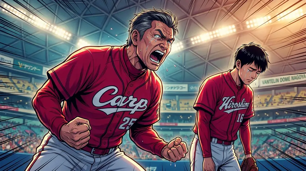 カープ3連敗